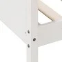 Sofá cama de madera maciza de pino blanco 100x200 cm de vidaXL, Camas y somieres - Ref: Foro24-842835, Precio: 121,40 €, Desc...