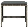 Taburetes de jardín con cojines 4 uds ratán PE gris 41x41x36 cm by vidaXL, Outdoor ottomans - Ref: Foro24-365043, Price: 93,1...