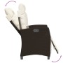 Set comedor para jardín 9 pzas y cojines ratán sintético marrón by vidaXL, Garden sets - Ref: Foro24-3212688, Price: 1,00 €, ...