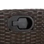 Essgruppe für den Garten, 9-teilig, mit braunen Kissen aus synthetischem Rattan. von vidaXL, Gartensets - Ref: Foro24-3212688...