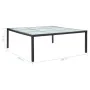 Synthetic black rattan garden dining table 200x200x74 cm by vidaXL, Garden tables - Ref: Foro24-46132, Price: 267,71 €, Disco...