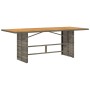 Set comedor jardín 9 pzas y cojines ratán sintético gris by vidaXL, Garden sets - Ref: Foro24-3212712, Price: 1,00 €, Discoun...