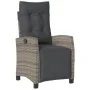 Set comedor jardín 9 pzas y cojines ratán sintético gris by vidaXL, Garden sets - Ref: Foro24-3212939, Price: 1,00 €, Discoun...
