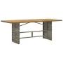 Set comedor jardín 9 pzas y cojines ratán sintético gris by vidaXL, Garden sets - Ref: Foro24-3212939, Price: 1,00 €, Discoun...