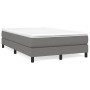 Box spring bed with dark gray fabric mattress 120x190 cm by vidaXL, Beds and slatted bases - Ref: Foro24-3269658, Price: 360,...