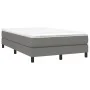 Box spring bed with dark gray fabric mattress 120x190 cm by vidaXL, Beds and slatted bases - Ref: Foro24-3269658, Price: 402,...