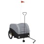 Fahrradanhänger aus schwarzem und grauem Eisen, 45 kg. von vidaXL, Fahrradanhänger - Ref: Foro24-94154, Preis: 107,56 €, Raba...