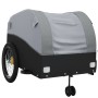 Fahrradanhänger aus schwarzem und grauem Eisen, 45 kg. von vidaXL, Fahrradanhänger - Ref: Foro24-94154, Preis: 107,56 €, Raba...