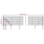 Cerca de alambre con pinchos de anclaje verde 0,8x10 m by vidaXL, fence panels - Ref: Foro24-154096, Price: 99,06 €, Discount: %
