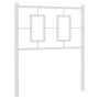 Kopfteil aus weißem Metall, 80 cm von vidaXL, Kopf- und Fußteile - Ref: Foro24-374317, Preis: 28,41 €, Rabatt: %