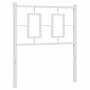 Kopfteil aus weißem Metall, 80 cm von vidaXL, Kopf- und Fußteile - Ref: Foro24-374317, Preis: 28,41 €, Rabatt: %