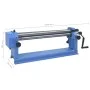 Curvadora de acero 640 mm de vidaXL, Dobladoras - Ref: Foro24-145399, Precio: 421,13 €, Descuento: %