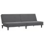 Sofá cama de 2 plazas terciopelo gris oscuro by vidaXL, Sofas - Ref: Foro24-375927, Price: 244,72 €, Discount: %