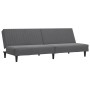 Sofá cama de 2 plazas terciopelo gris oscuro by vidaXL, Sofas - Ref: Foro24-375927, Price: 249,20 €, Discount: %