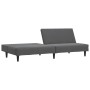 Sofá cama de 2 plazas terciopelo gris oscuro by vidaXL, Sofas - Ref: Foro24-375927, Price: 249,20 €, Discount: %