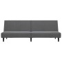 Sofá cama de 2 plazas terciopelo gris oscuro by vidaXL, Sofas - Ref: Foro24-375927, Price: 249,20 €, Discount: %