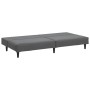 Sofá cama de 2 plazas terciopelo gris oscuro by vidaXL, Sofas - Ref: Foro24-375927, Price: 249,20 €, Discount: %