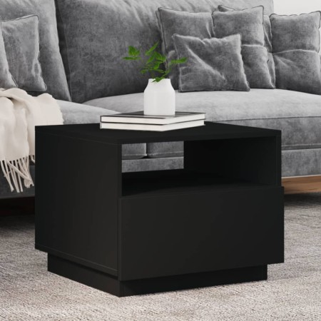 LED-Couchtisch in Schwarz mit den Maßen 50x49x40 cm. von vidaXL, Couchtisch - Ref: Foro24-839827, Preis: 69,76 €, Rabatt: %