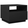 LED-Couchtisch in Schwarz mit den Maßen 50x49x40 cm. von vidaXL, Couchtisch - Ref: Foro24-839827, Preis: 69,76 €, Rabatt: %