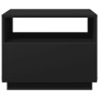 Mesa de centro con luces LED negro 50x49x40 cm by vidaXL, Coffee table - Ref: Foro24-839827, Price: 69,76 €, Discount: %