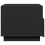 Mesa de centro con luces LED negro 50x49x40 cm by vidaXL, Coffee table - Ref: Foro24-839827, Price: 72,21 €, Discount: %