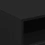 Mesa de centro con luces LED negro 50x49x40 cm by vidaXL, Coffee table - Ref: Foro24-839827, Price: 72,21 €, Discount: %