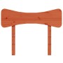 Cabecero de cama madera maciza de pino marrón cera 100 cm de vidaXL, Cabeceros y pies de cama - Ref: Foro24-844792, Precio: 3...