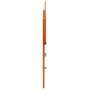 Cabecero de cama madera maciza de pino marrón cera 100 cm de vidaXL, Cabeceros y pies de cama - Ref: Foro24-844792, Precio: 3...