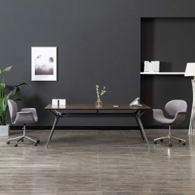 Drehbarer Esszimmerstuhl aus grauem Stoff von vidaXL, Essstühle - Ref: Foro24-287395, Preis: 145,68 €, Rabatt: %