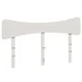 Solid white pine wood bed headboard 140 cm by vidaXL, Headboards and footboards - Ref: Foro24-844778, Price: 40,60 €, Discoun...