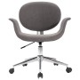 Drehbarer Esszimmerstuhl aus grauem Stoff von vidaXL, Essstühle - Ref: Foro24-287395, Preis: 145,68 €, Rabatt: %