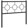 Kopfteil aus schwarzem Metall, 100 cm von vidaXL, Kopf- und Fußteile - Ref: Foro24-376255, Preis: 36,99 €, Rabatt: %