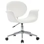 Drehbarer Esszimmerstuhl Kunstleder weiß von vidaXL, Essstühle - Ref: Foro24-287392, Preis: 144,47 €, Rabatt: %