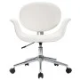 Drehbarer Esszimmerstuhl Kunstleder weiß von vidaXL, Essstühle - Ref: Foro24-287392, Preis: 144,47 €, Rabatt: %