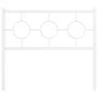 Cabecero de metal blanco 100 cm de vidaXL, Cabeceros y pies de cama - Ref: Foro24-376304, Precio: 34,15 €, Descuento: %