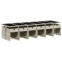 Set comedor jardín y cojines 13 pzas ratán sintético gris claro by vidaXL, Garden sets - Ref: Foro24-3211127, Price: 1,00 €, ...