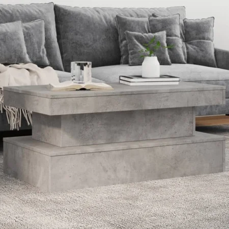 LED-Couchtisch in Betongrau mit den Maßen 90x50x40 cm. von vidaXL, Couchtisch - Ref: Foro24-839850, Preis: 108,08 €, Rabatt: %