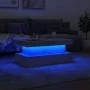 Mesa de centro con luces LED gris hormigón 90x50x40 cm by vidaXL, Coffee table - Ref: Foro24-839850, Price: 105,90 €, Discoun...