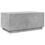 Mesa de centro con luces LED gris hormigón 90x50x40 cm by vidaXL, Coffee table - Ref: Foro24-839878, Price: 67,42 €, Discount: %