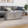 LED-Couchtisch in Betongrau mit den Maßen 90x50x40 cm. von vidaXL, Couchtisch - Ref: Foro24-839878, Preis: 64,57 €, Rabatt: %