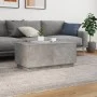 Mesa de centro con luces LED gris hormigón 90x50x40 cm by vidaXL, Coffee table - Ref: Foro24-839878, Price: 67,42 €, Discount: %