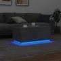Mesa de centro con luces LED gris hormigón 90x50x40 cm by vidaXL, Coffee table - Ref: Foro24-839878, Price: 67,42 €, Discount: %