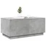 Mesa de centro con luces LED gris hormigón 90x50x40 cm by vidaXL, Coffee table - Ref: Foro24-839878, Price: 67,42 €, Discount: %