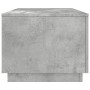 LED-Couchtisch in Betongrau mit den Maßen 90x50x40 cm. von vidaXL, Couchtisch - Ref: Foro24-839878, Preis: 64,57 €, Rabatt: %