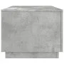 Mesa de centro con luces LED gris hormigón 90x50x40 cm by vidaXL, Coffee table - Ref: Foro24-839878, Price: 67,42 €, Discount: %