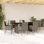 Set comedor jardín 7 pzas y cojines ratán sintético gris by vidaXL, Garden sets - Ref: Foro24-3213508, Price: 475,80 €, Disco...
