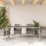 Gartentisch mit Glasoberfläche, graues PE-Rattan, 190x90x75 cm. von vidaXL, Gartentische - Ref: Foro24-365538, Preis: 190,97 ...