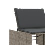 Liegestühle mit Tisch, 2 Stück, aus grauem synthetischem Rattan. von vidaXL, Liegen - Ref: Foro24-368424, Preis: 173,50 €, Ra...