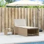 Liegestühle mit Tisch, 2 Stück, aus synthetischem Rattan in Beige. von vidaXL, Liegen - Ref: Foro24-368426, Preis: 198,96 €, ...