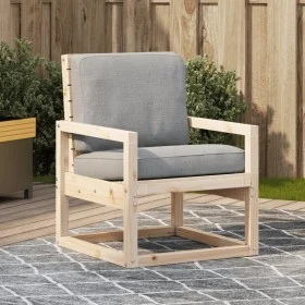 Massiver Pinienholz-Gartenstuhl 57,5x63x76 cm von vidaXL, Gartenstühle - Ref: Foro24-832547, Preis: 63,30 €, Rabatt: %
